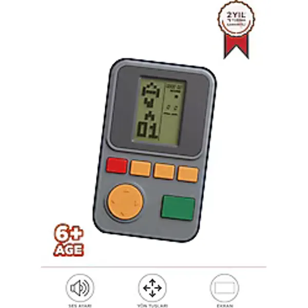 Torima GC-011 Gri El Atarisi Joystick Tetris Gameboy Oyun Kolu Atari