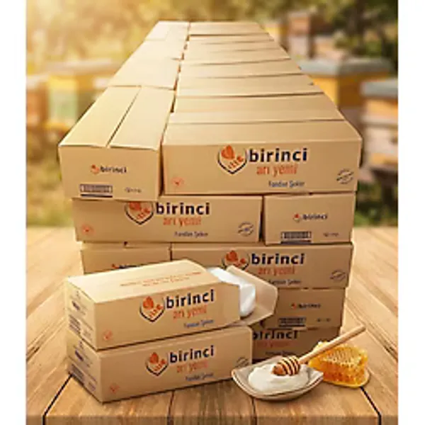 Torku Birinci Fondan Arı Keki 12 Kg Koli (12 Adet x 1 Kg) - %100 Saf Şeker Pancarından Katkısız Tamamlayıcı Arı Yemi