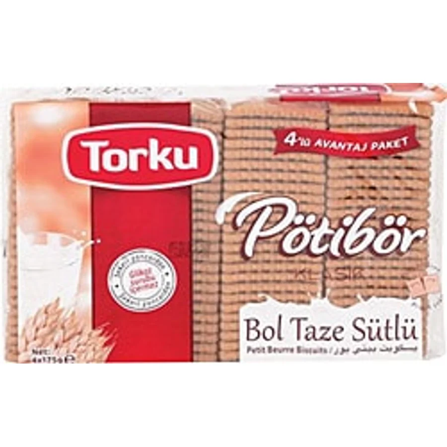Torku Pötibör Bisküvi 4x175 gr
