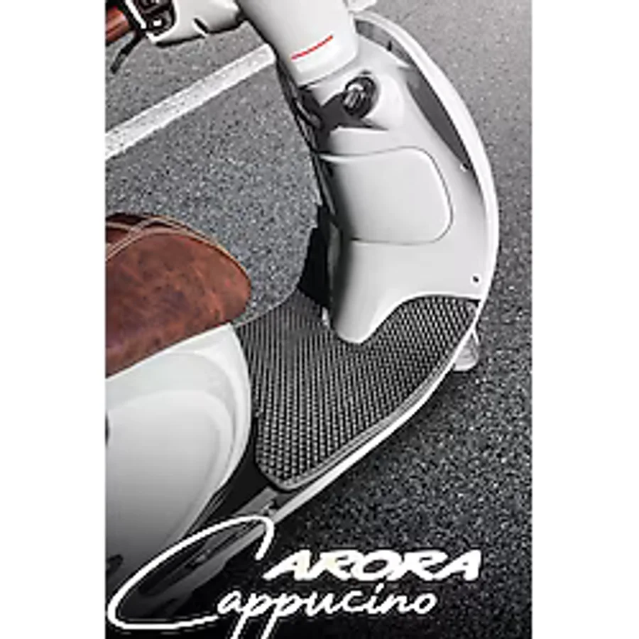 TORPEDO Arora Cappucino 50cc-125c Premium Eva Motosiklet Paspası - Siyah