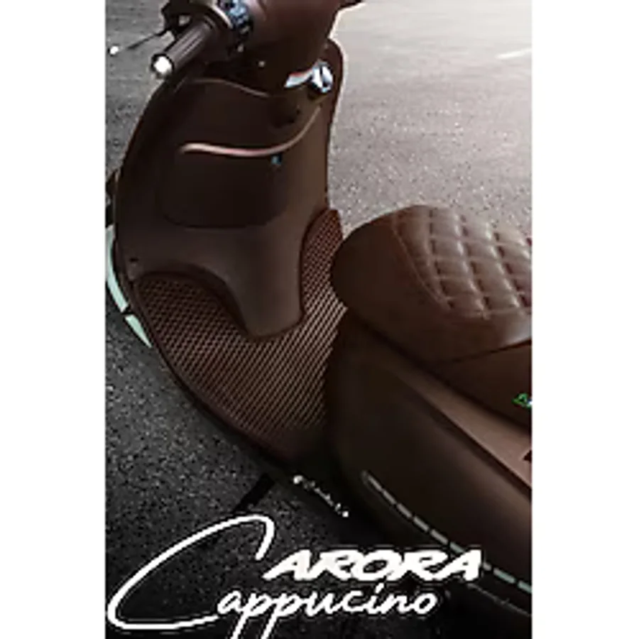 TORPEDO Arora Cappucino 50cc-125c Uyumlu Premium Eva Motosiklet Paspası - Kahve