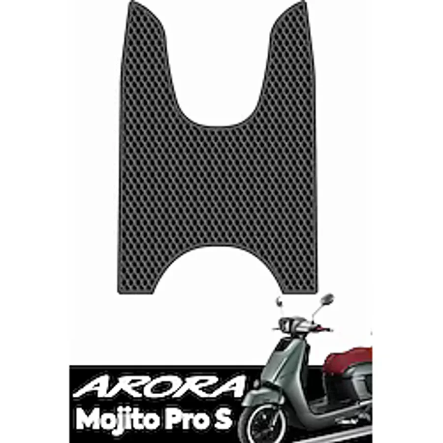 TORPEDO Arora Mojito Pro S Uyumlu Premium Eva Motosiklet Paspası Motor Paspas - Siyah