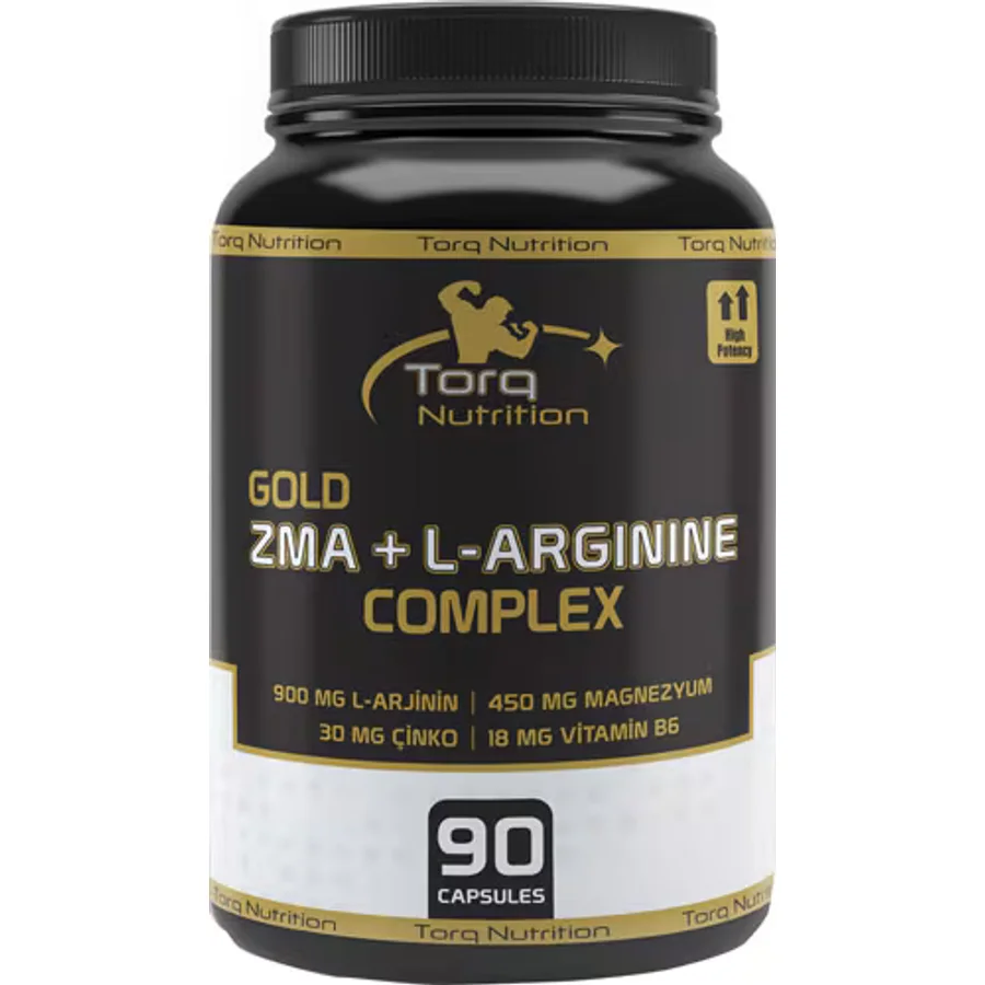Torq Nutrition Gold ZMA + L-Arginine Complex 90 Kapsül