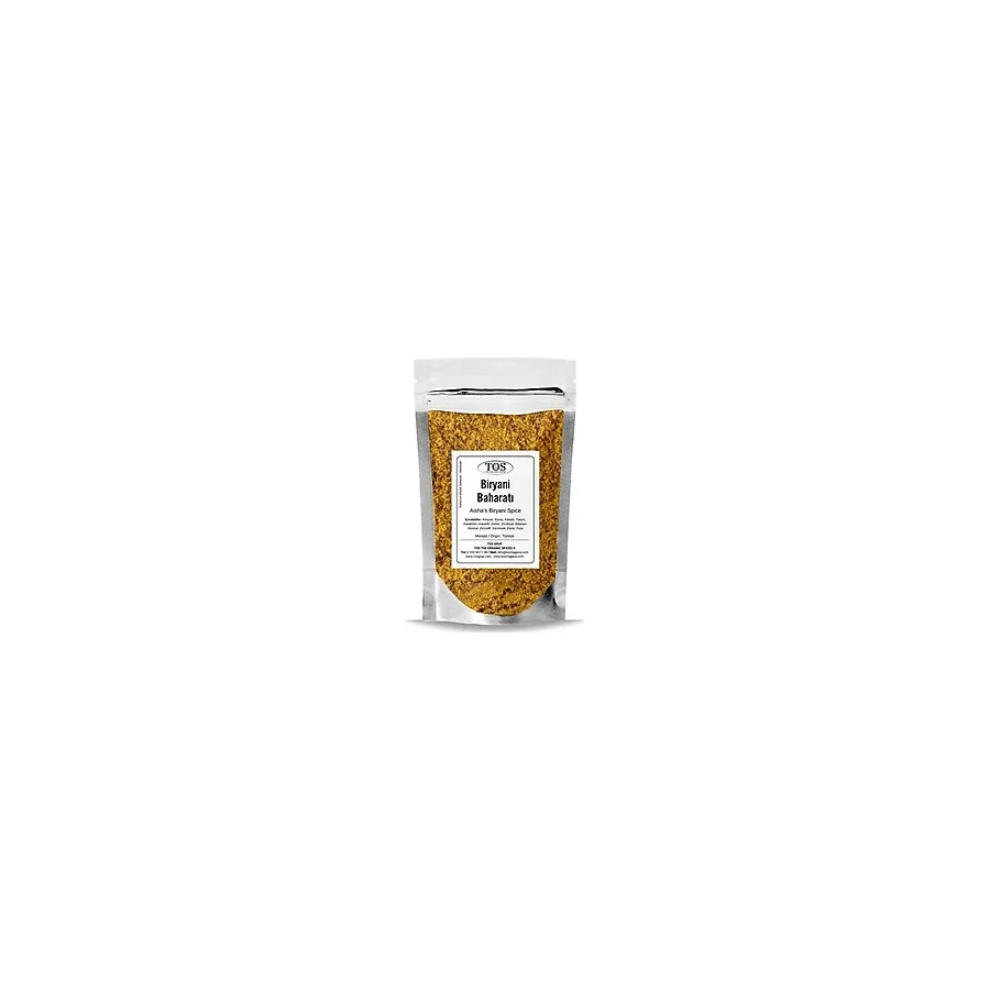 TOS The Organic Spices Aisha'nın Biryani Baharatı 250 gr - Dünya Mutfakları Koleksiyonu
