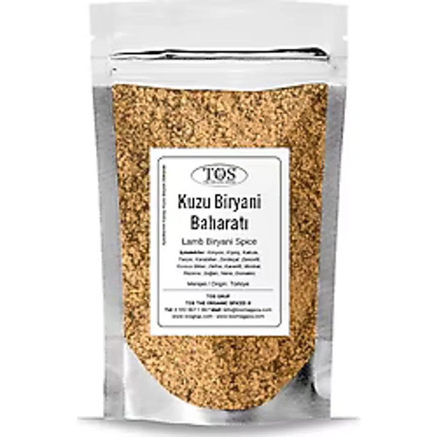 TOS The Organic Spices Ayesha'nın Karaçi Kuzu Biryani Baharatı 500 gr