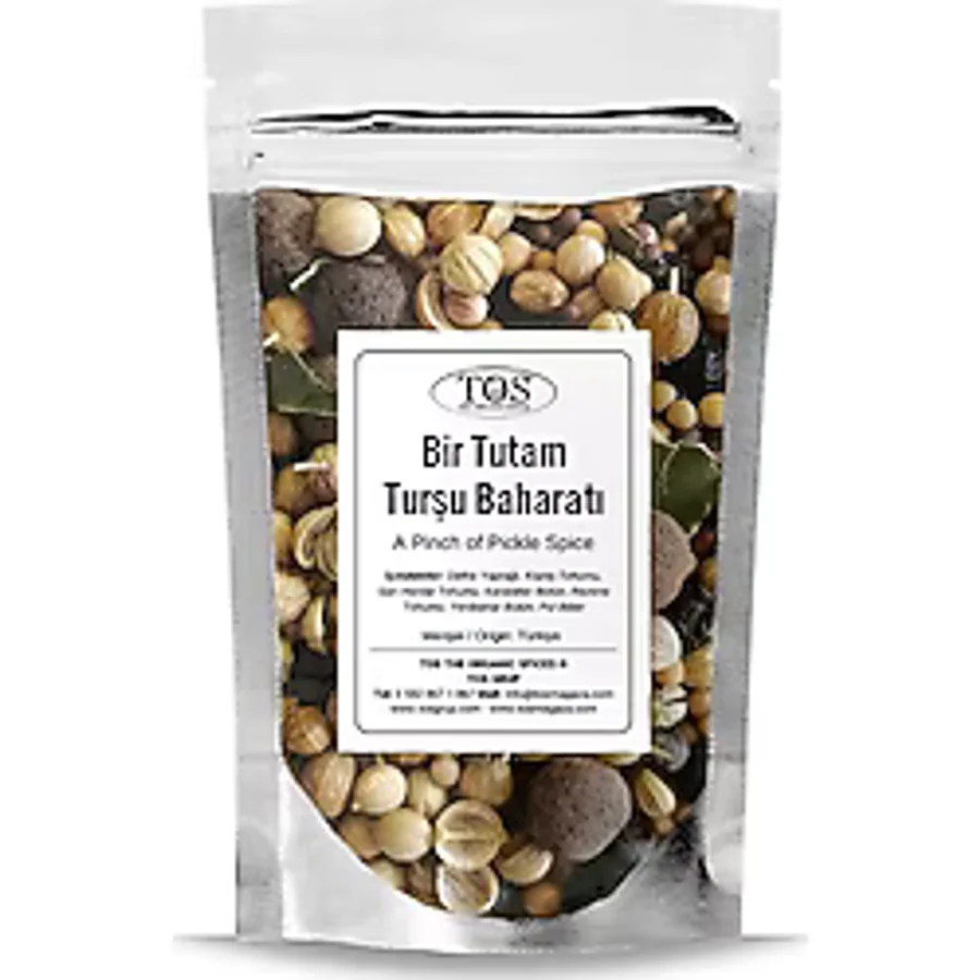 TOS The Organic Spices Bir Tutam Turşu Baharatı 500 gr A Pinch Of Pickle Spice Blend - Premium Quality Baharat Karışımı