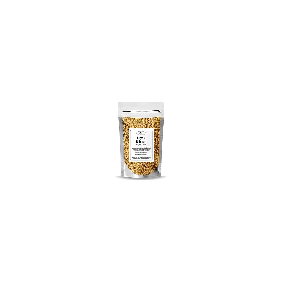 TOS The Organic Spices Biryani Baharatı 100 gr Biryani Spice Blend - Premium Quality Baharat Karışımı