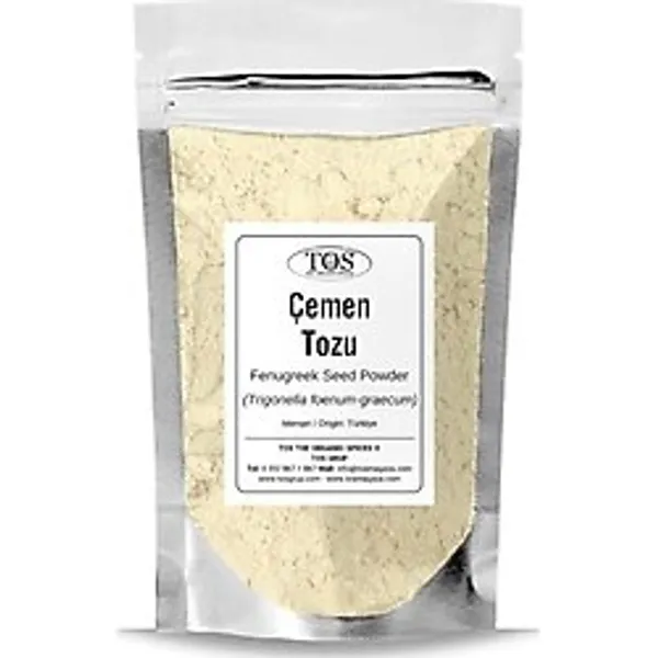 TOS The Organic Spices Çemen Tozu 50 gr (1. Kalite) Trigonella foenum-graecum, TOS0260P