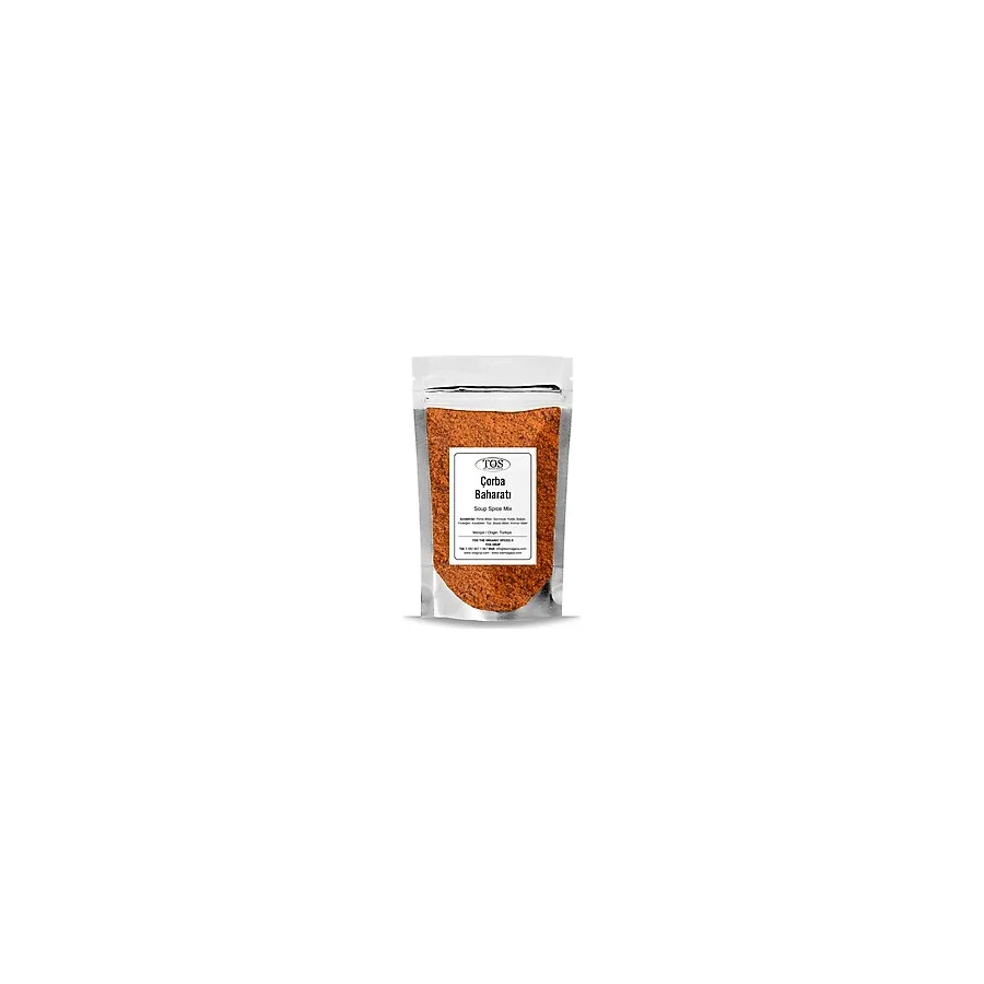 TOS The Organic Spices Çorba Baharatı V1 500 gr Soup Spice Blend - Premium Quality Baharat Karışımı