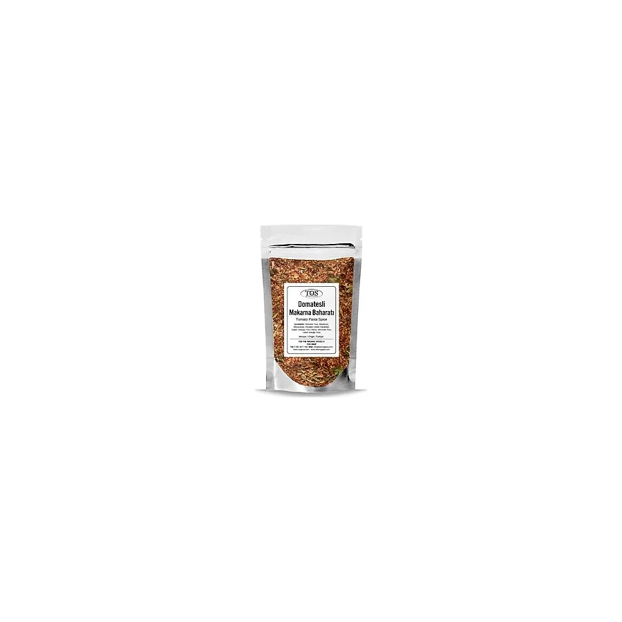 TOS The Organic Spices Domatesli Makarna Baharatı 500 gr Tomato Pasta Spice - Premium Quality Baharat Karışımı