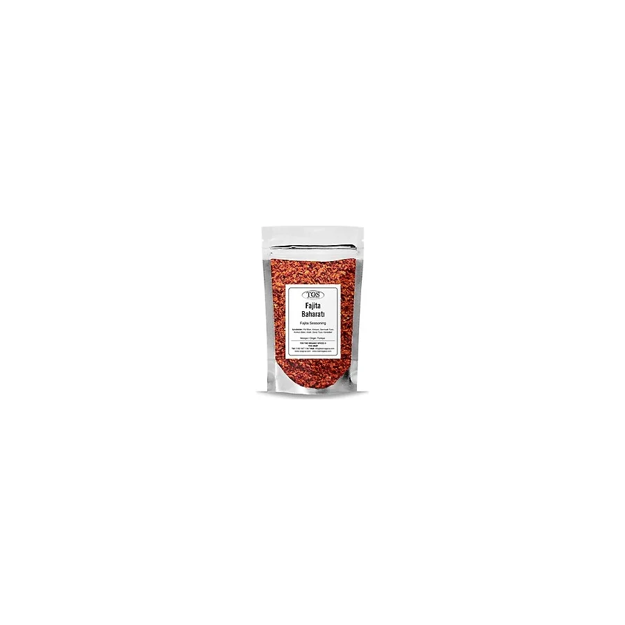 TOS The Organic Spices Fajita Baharatı 100 gr Fajita Spice Blend - Premium Quality Baharat Karışımı