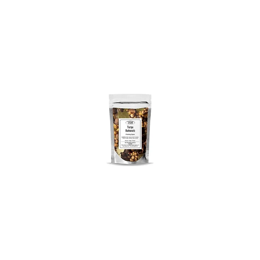 TOS The Organic Spices Klasik Turşu Baharatı 100 gr Pickle Spice Blend - Premium Quality Baharat Karışımı