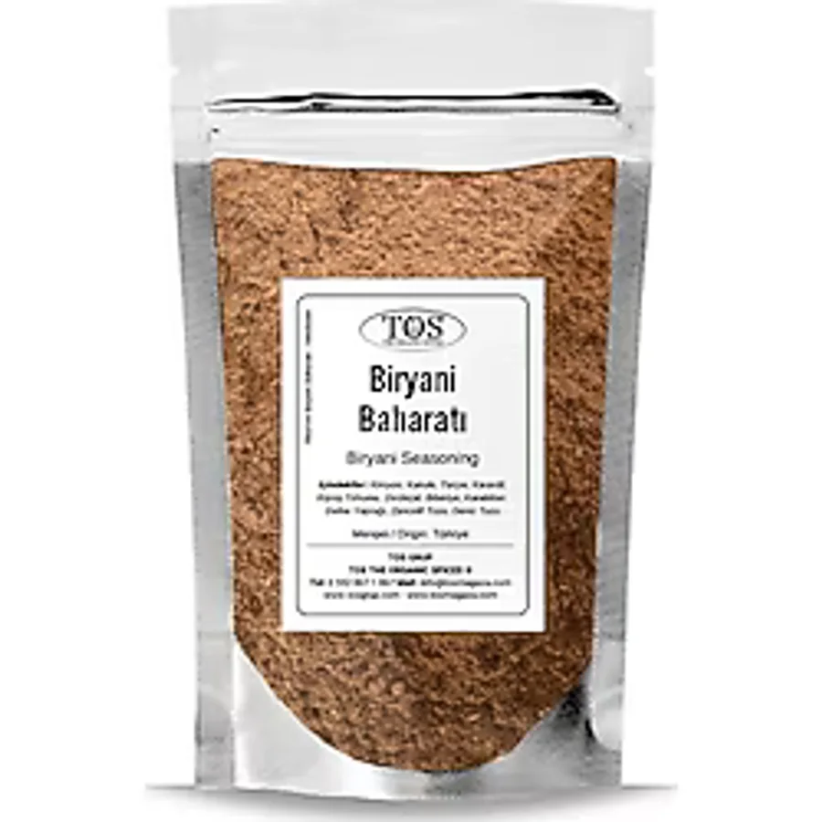 TOS The Organic Spices Rita'nın Biryani Baharatı 250 gr - Dünya Mutfakları Koleksiyonu
