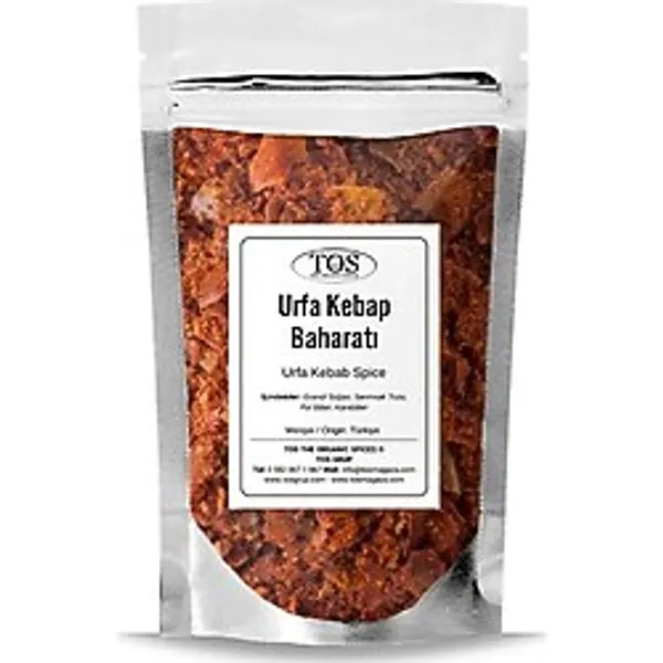 TOS The Organic Spices Urfa Kebap Baharatı 500 gr Urfa Kebab Spice Blend - Premium Quality Baharat Karışımı