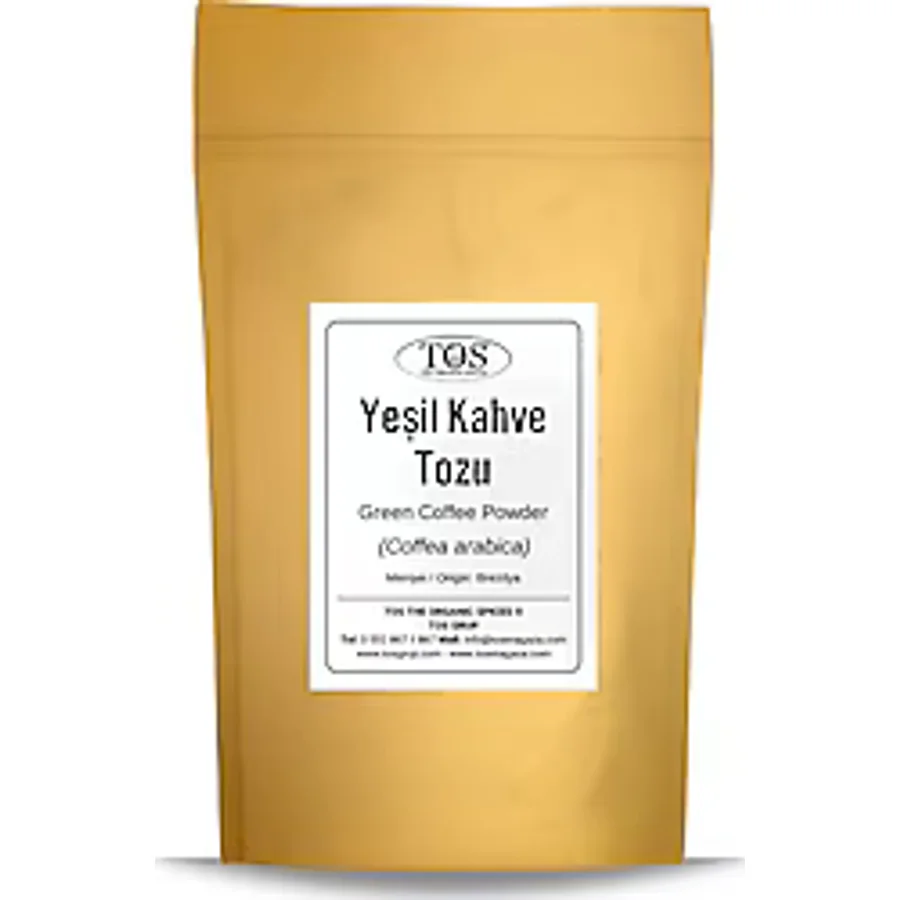 Tos The Organic Spices Yeşil Kahve Çekirdeği Tozu 1 kg