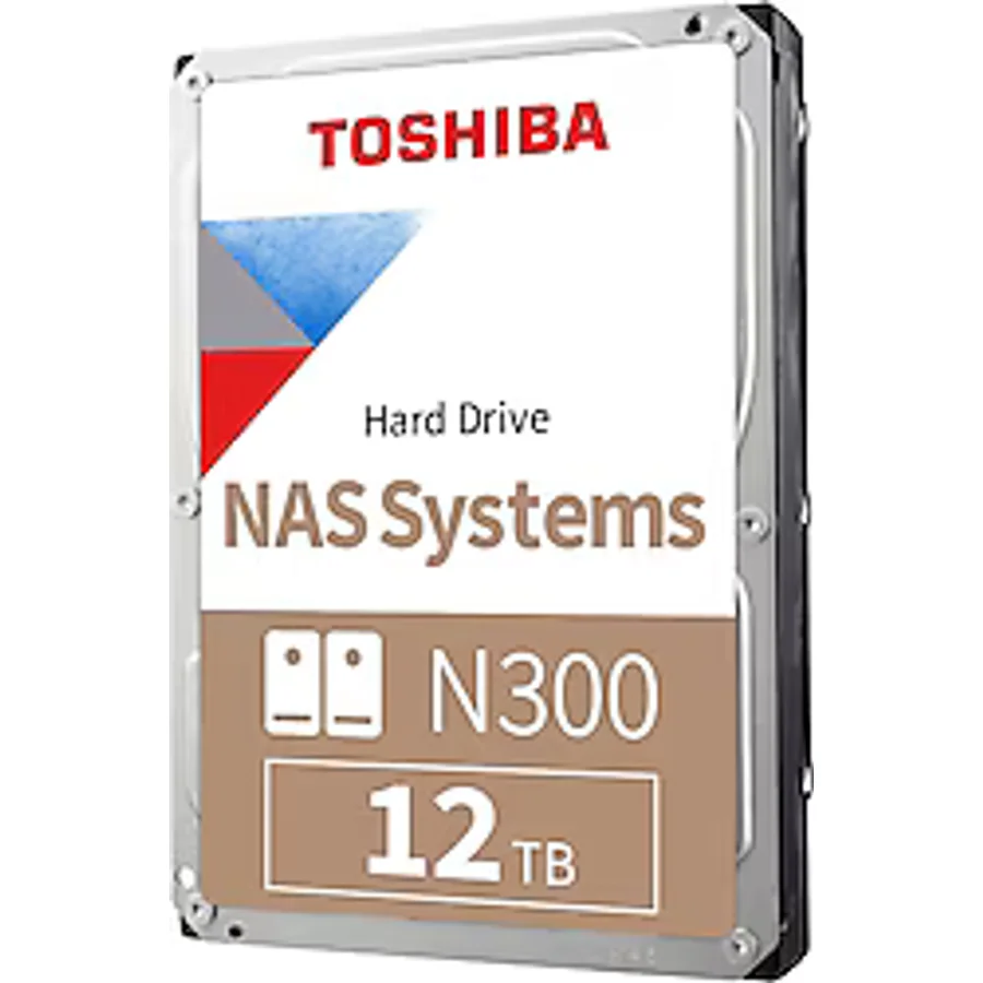 Toshiba N300 HDWG51CUZSVA SATA 3.0 7200 RPM 3.5" 12 TB Harddisk