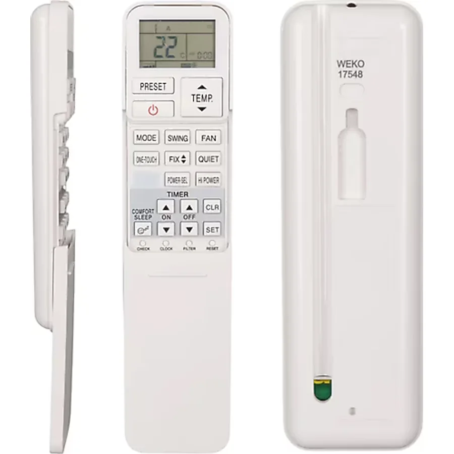 Toshiba Ras-B10n3kv2-E / RC-Wh-Ta14ne Sürgülü Klima Kumandası