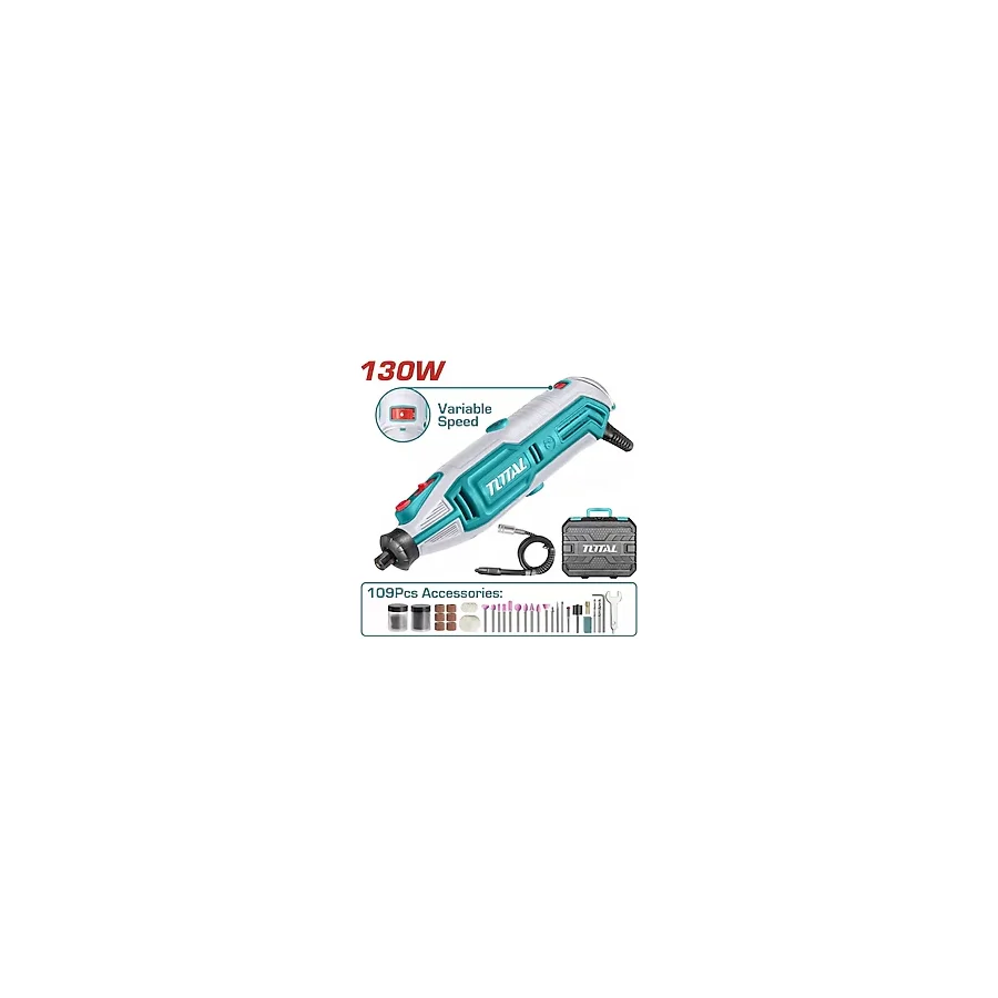 Total 130 W Gravür Makinası Tg513326e Mini Dremel Testere Kesme Makine Kömürlü