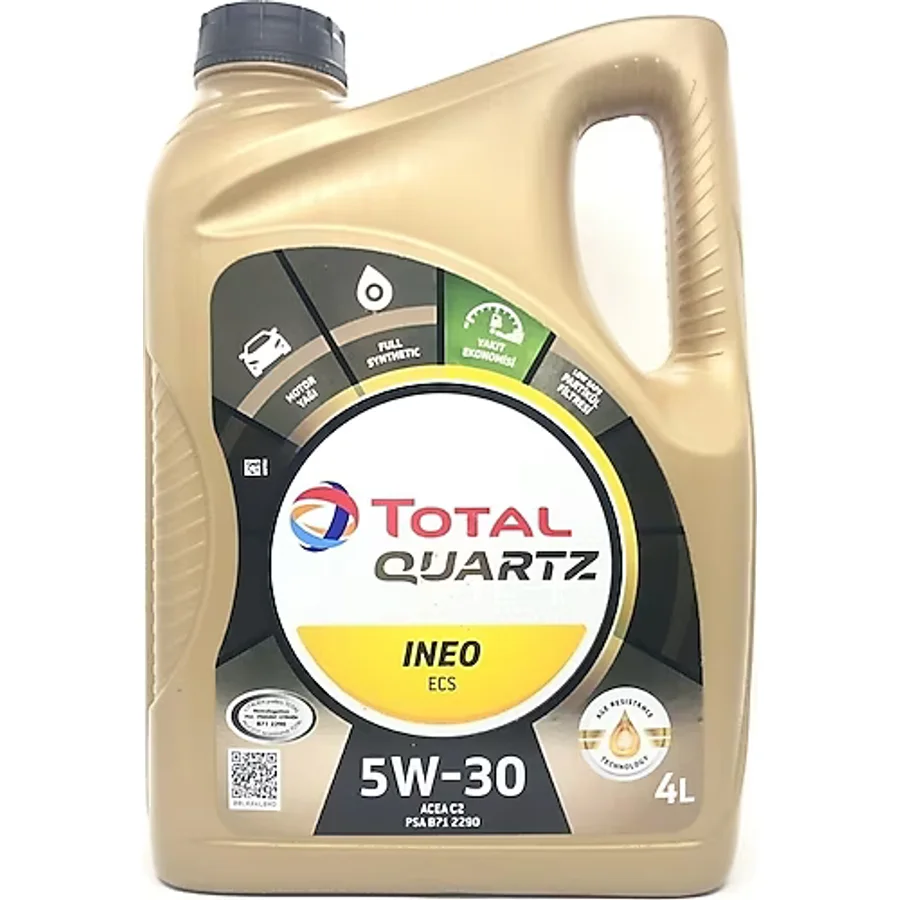 Total Quartz Ineo ECS 5W-30 4 lt Motor Yağı