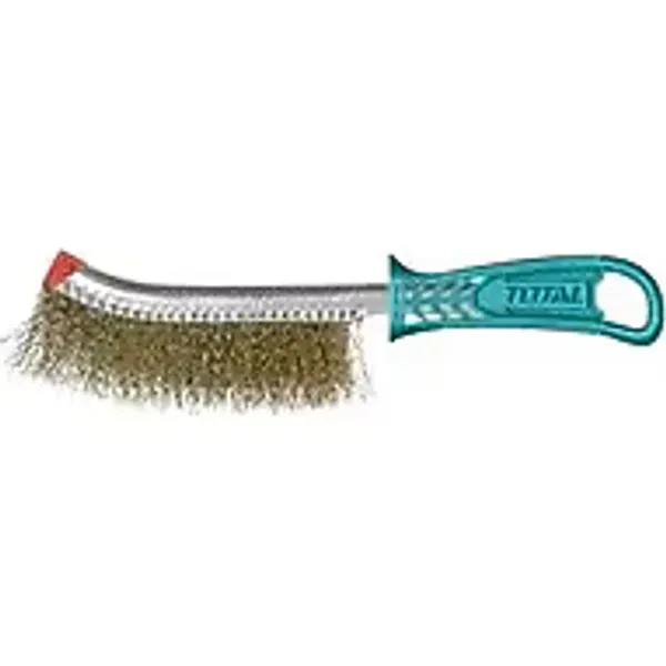 Total Tht92102 250mm Plastik Saplı Tel Fırça