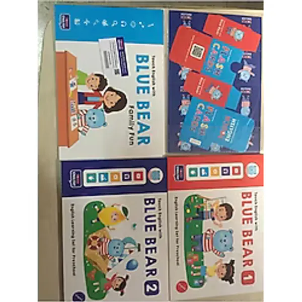 Touch English With Blue Bear Ages 3-5