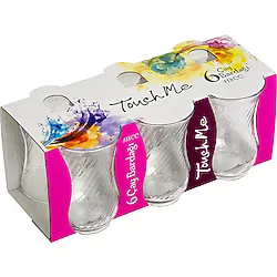 Touch Me Optikli 118 cc 6'lı Çay Bardağı