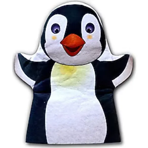 Tox Penguen Vahşi Hayvanlar Keçe El Kukla
