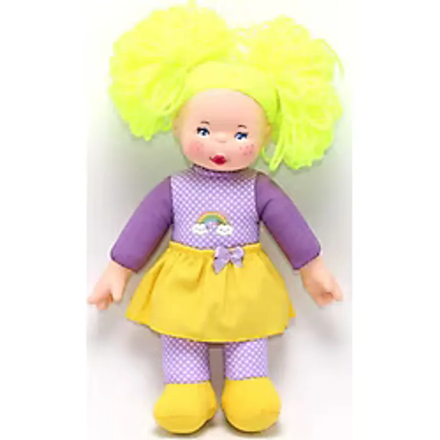 Toyfest Rengarenk Sevimli Bez Bebek 30 Cm