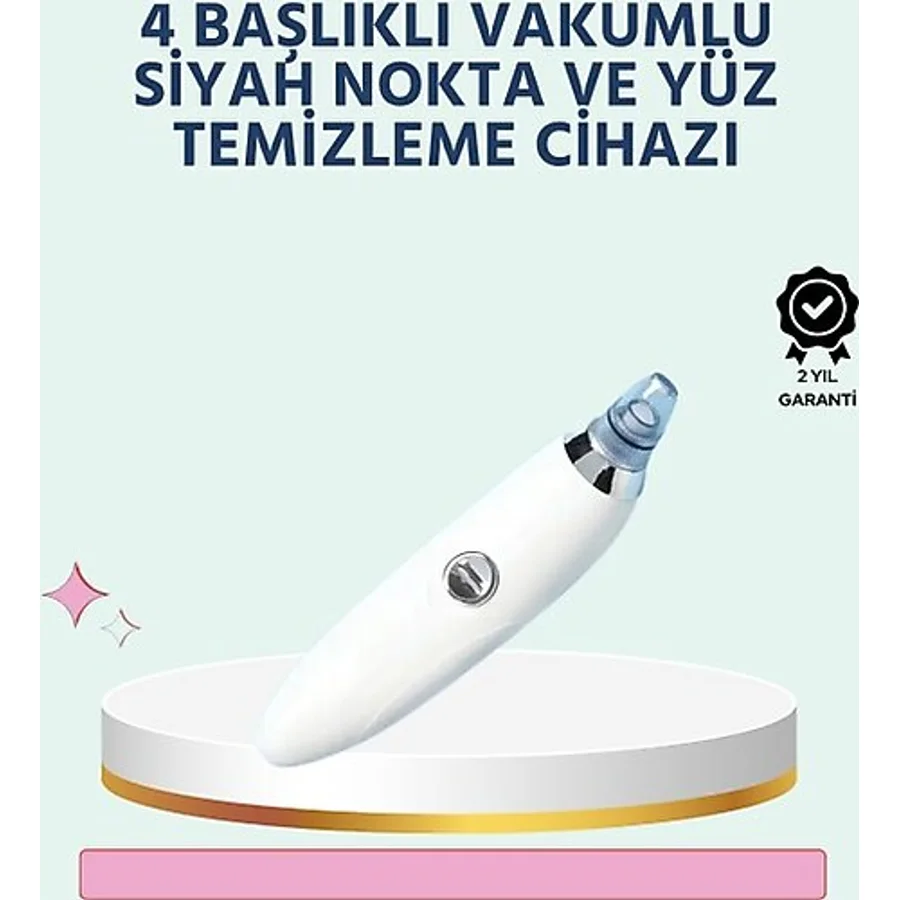 Toyigoo Cilt Dostu Vakumlu Siyah Nokta Temizleyici - Siyah Nokta, Yağ ve Makyaj Kalıntılarına - 1