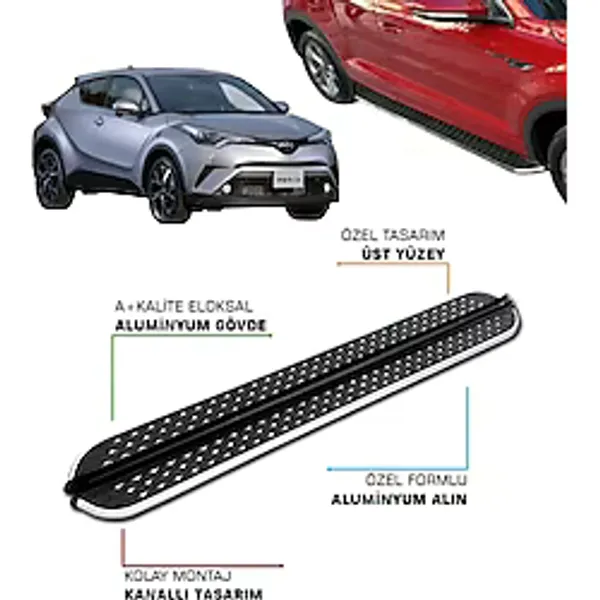 TOYOTA C-HR 2016 2017 2018 2019 2020 2021 2022 2023 2024 2025 YAN BASAMAK