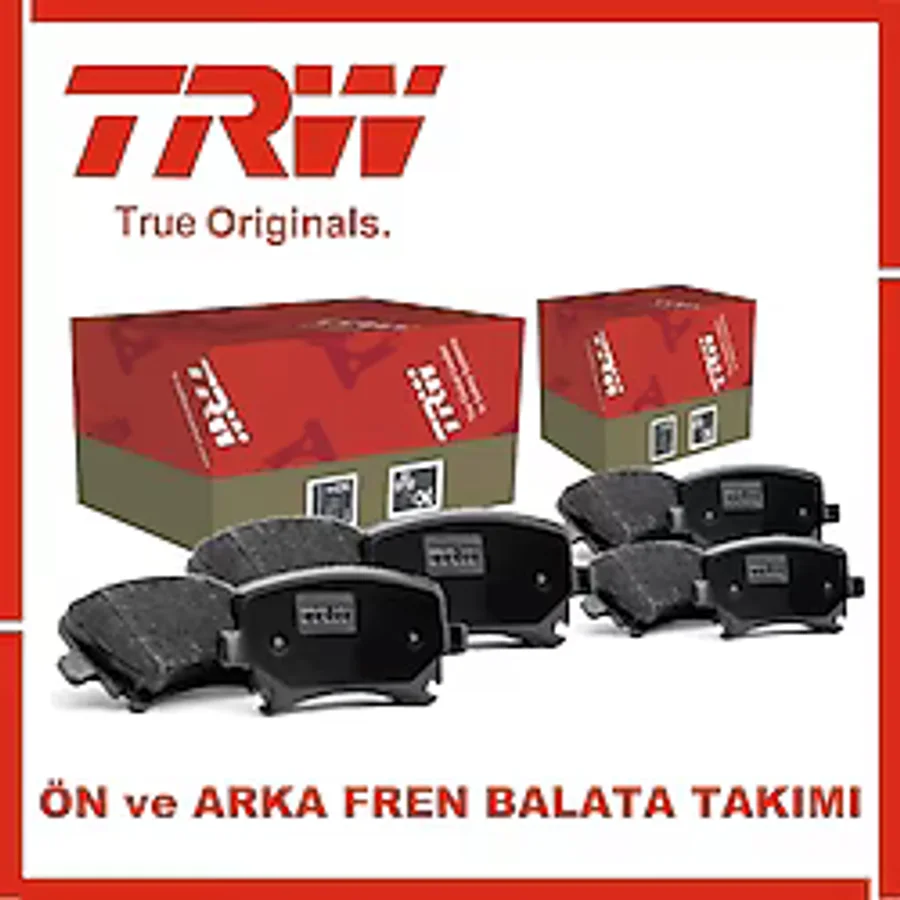Toyota Corolla 1.6 2013-2018 TRW Ön ve Arka Fren Balatası