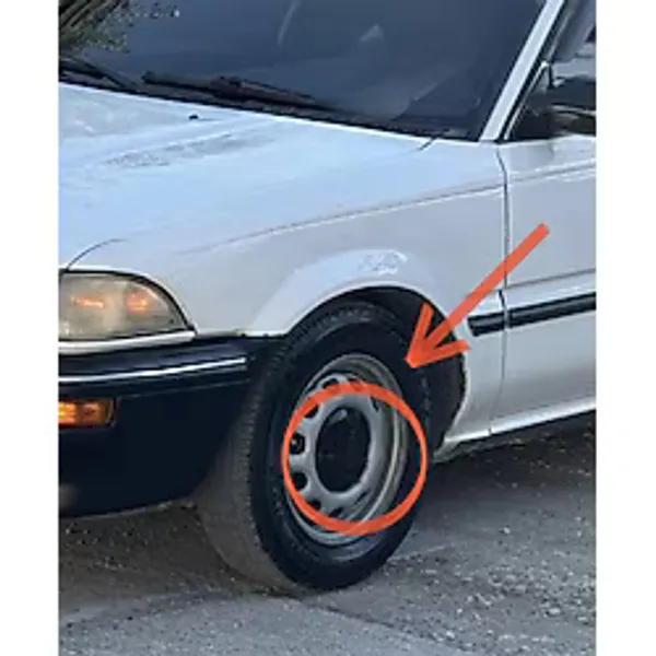 Toyota Corolla 1988-1992 Jant Göbeği 4 Ad.