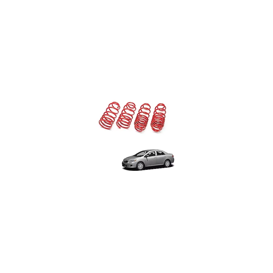 Toyota Corolla spor yay helezon 45mm/45mm 2007-2012 Coil-ex