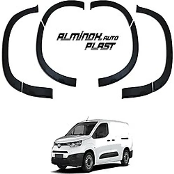 Toyota Proace City Çamurluk Dodik Set 8 Parça Abs 2019 Ve Sonrası