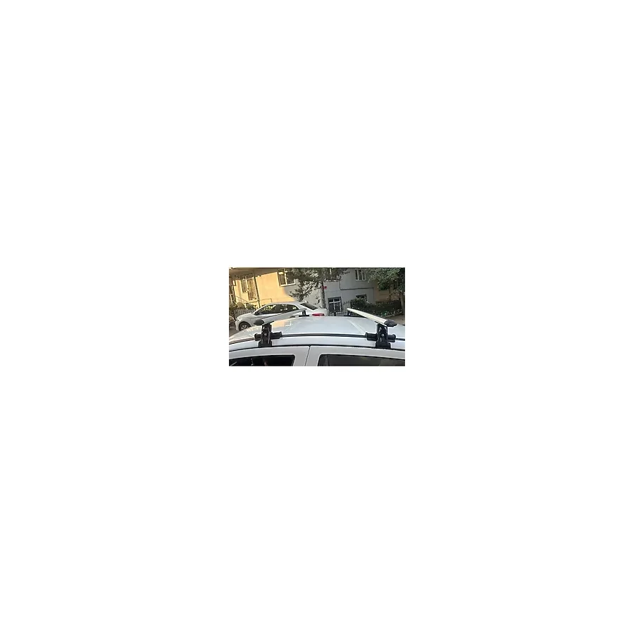 Toyota Yaris 2006-2011 Oluksuz Tip Port Bagaj Tavan Çıtası Ara Atkı Kapıdan Sıkıştırmalı