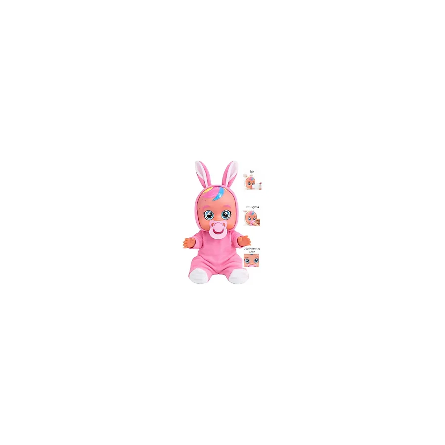 Toyx Ağlayan ve Konuşan Et Bebek - Açık Pembe