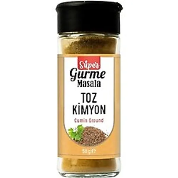 Toz Kimyon 50 g - Cam Ambalaj, Tuzluklu Kapak - Cumin Powder (Menşei; Türkiye)