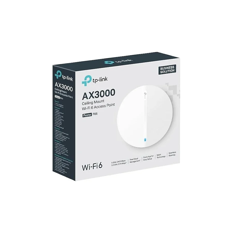 TP-Link Festa F65 Tavan Tipi 3000 Mbps Access Point