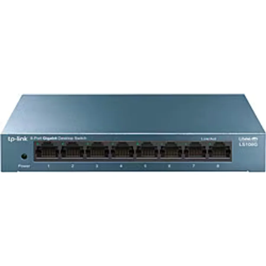 TP-Link LS108G 8 Port 10/100/1000 Mbps Gigabit Switch
