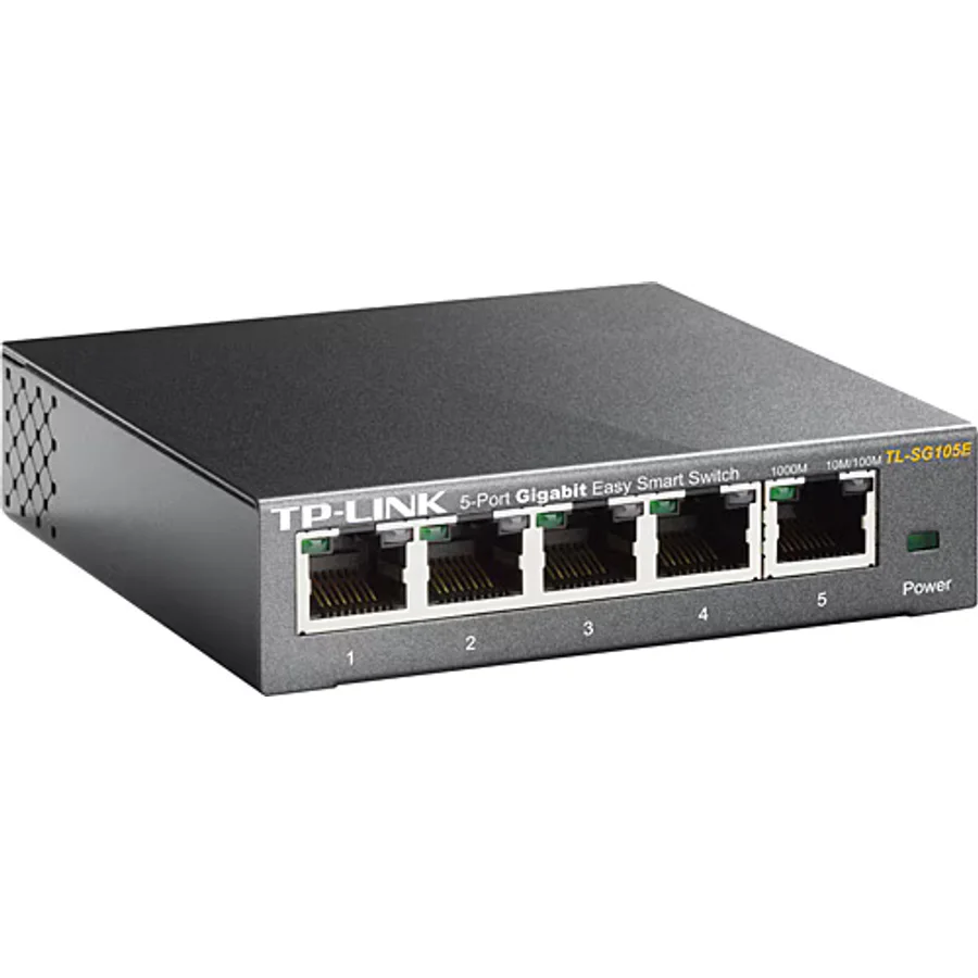 TP-Link TL-SG105E 5 Port 10/100/1000 Mbps Gigabit Switch