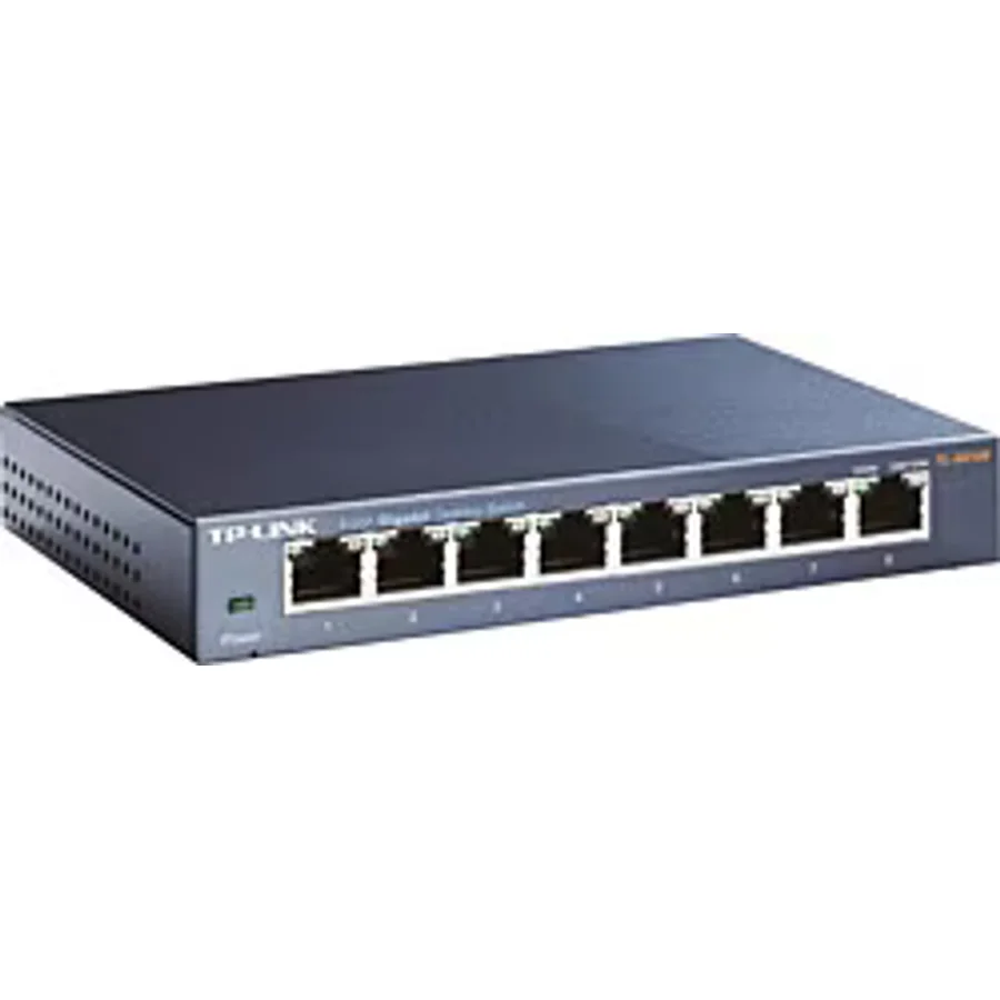 TP-Link TL-SG108 8 Port 10/100/1000 Mbps Gigabit Switch