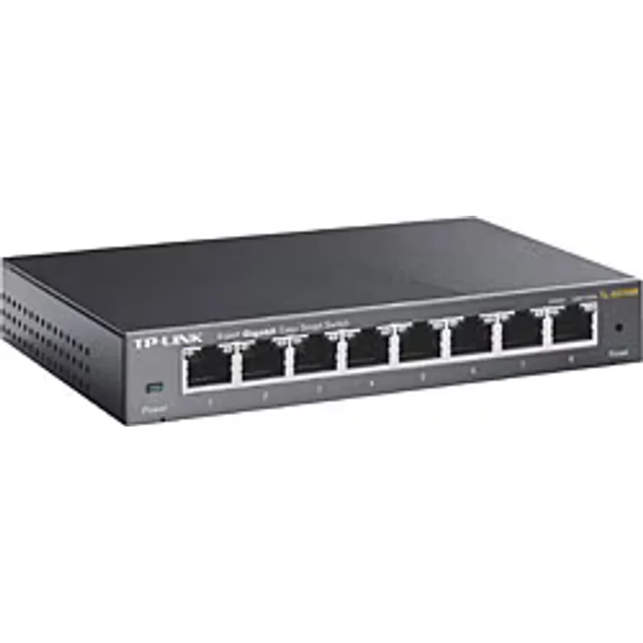 TP-Link TL-SG108E 8 Port 10/100/1000 Mbps Gigabit Switch
