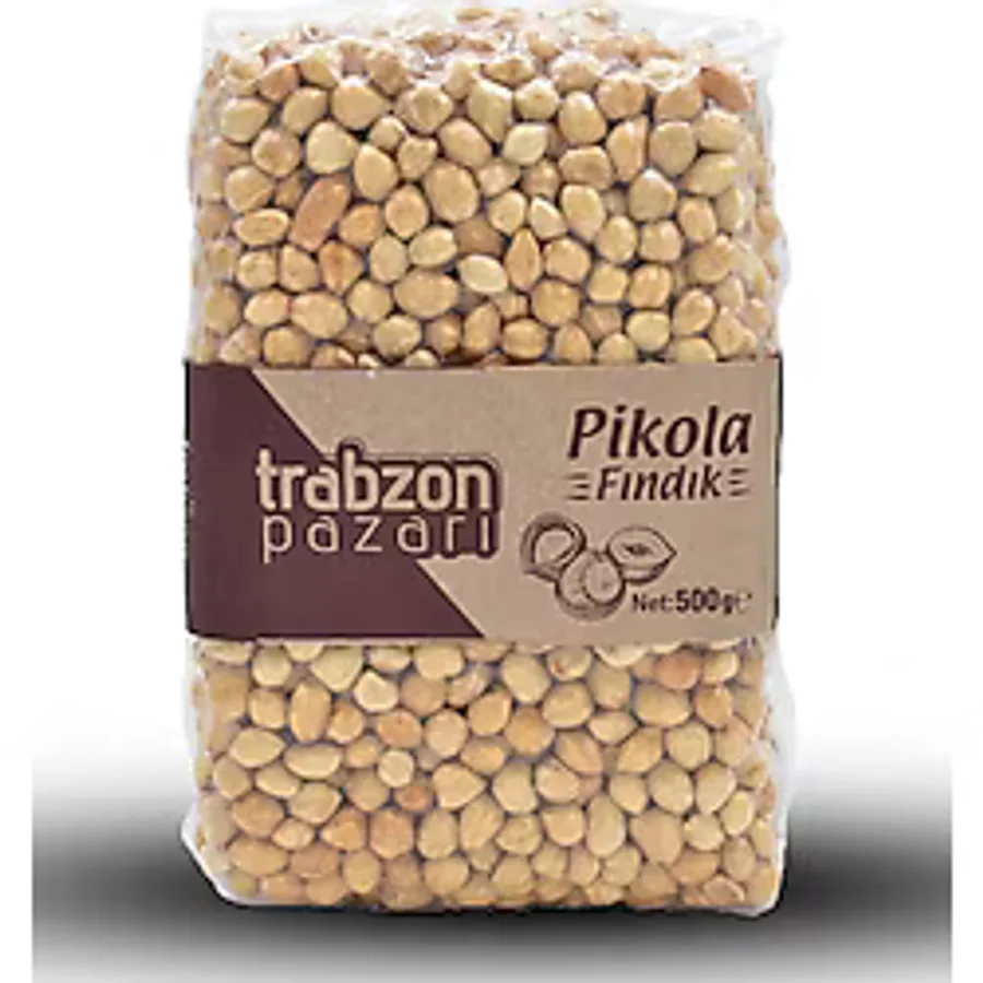 Trabzon Yöresel Çifte Kavrulmuş Pikola Fındık Içi 500 gr