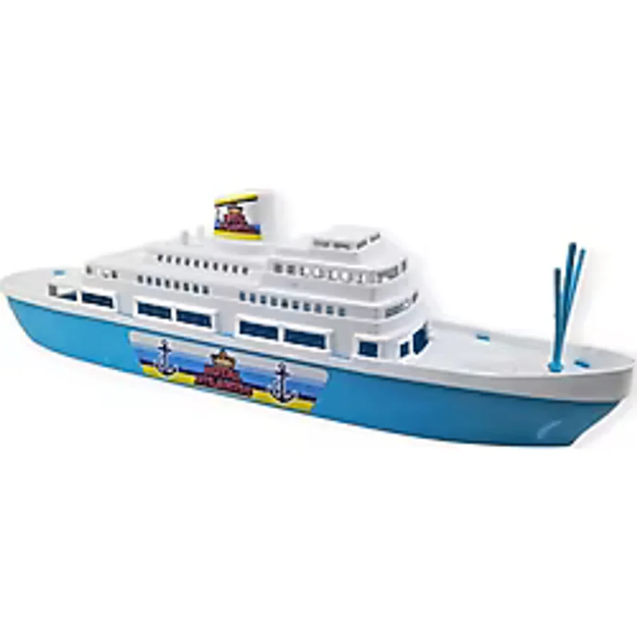 Transatlantik Yolcu Gemisi 45 cm - Mavi (Lisinya) - 001-Renkli