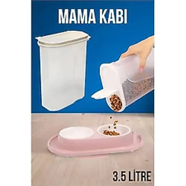 TransForMacion Mama Saklama Kabı Kedi ve Köpek Mama Saklama Kabı 720988