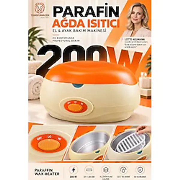 Transformacion Parafin Ağda Isıtıcı El ve Ayak Cilt Bakım Makinesi Nemlendirici Termal Spa Cihazı 720481