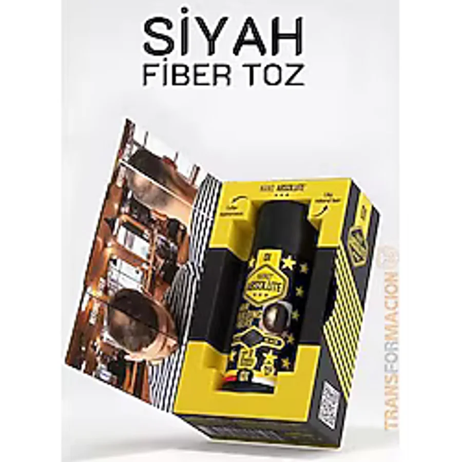 Transformacion Saç Dolgunlaştırıcı Fiber Topik Toz Siyah 50 Gram