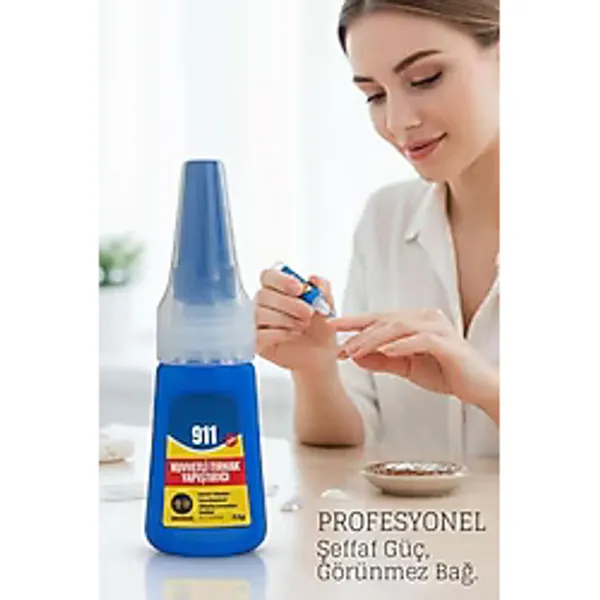 Transformacion Ultra Güçlü Profesyonel Protez Tırnak Yapıştırıcısı 22 Gram - Hızlı Etkili Tips Takma Tırnak Yapıştırıcı, 722389