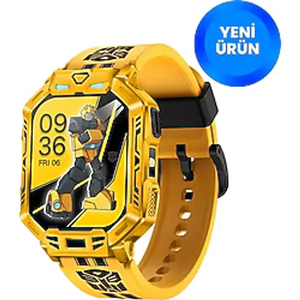 Transformers Bumblebee TF01B Çocuk Saati (Resmi Distribütör Garantili) - Sarı