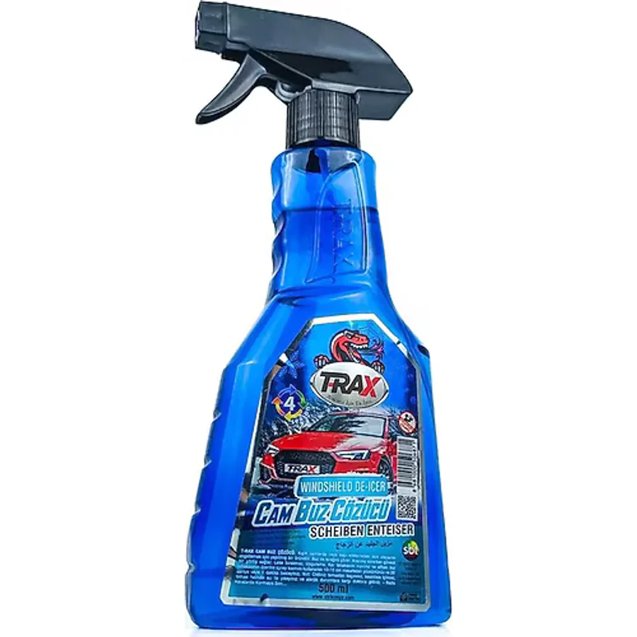 Trax Araba Oto Cam Buz Çözücü Eritici Sprey 500 ML